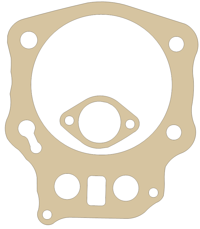Honda  SET A gasket outline, OEM 06112-HN0-A10, A material