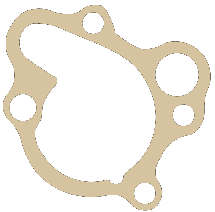 Honda CR1125 Pump Case gasket outline