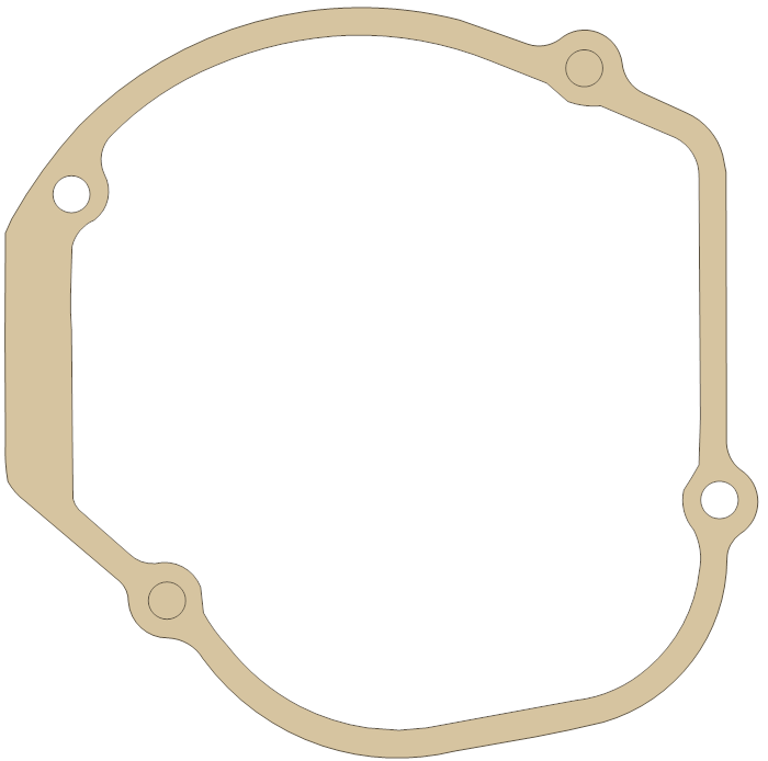 Honda CR250R L. Cover gasket outline