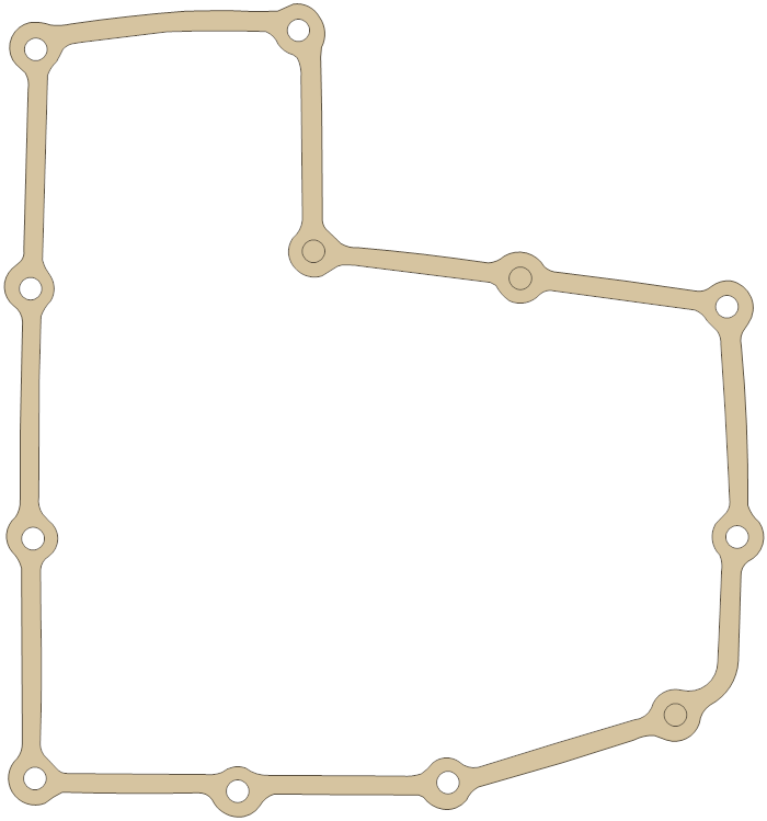 Honda CBR600F Oil Pan gasket outline