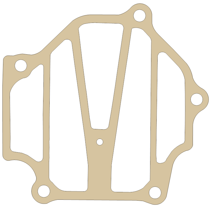 Honda VT750 Magna Tappet Cover gasket outline
