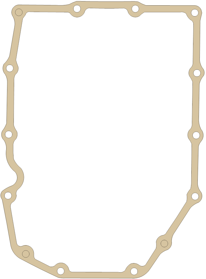 Honda CB1100 Oil Pan gasket outline