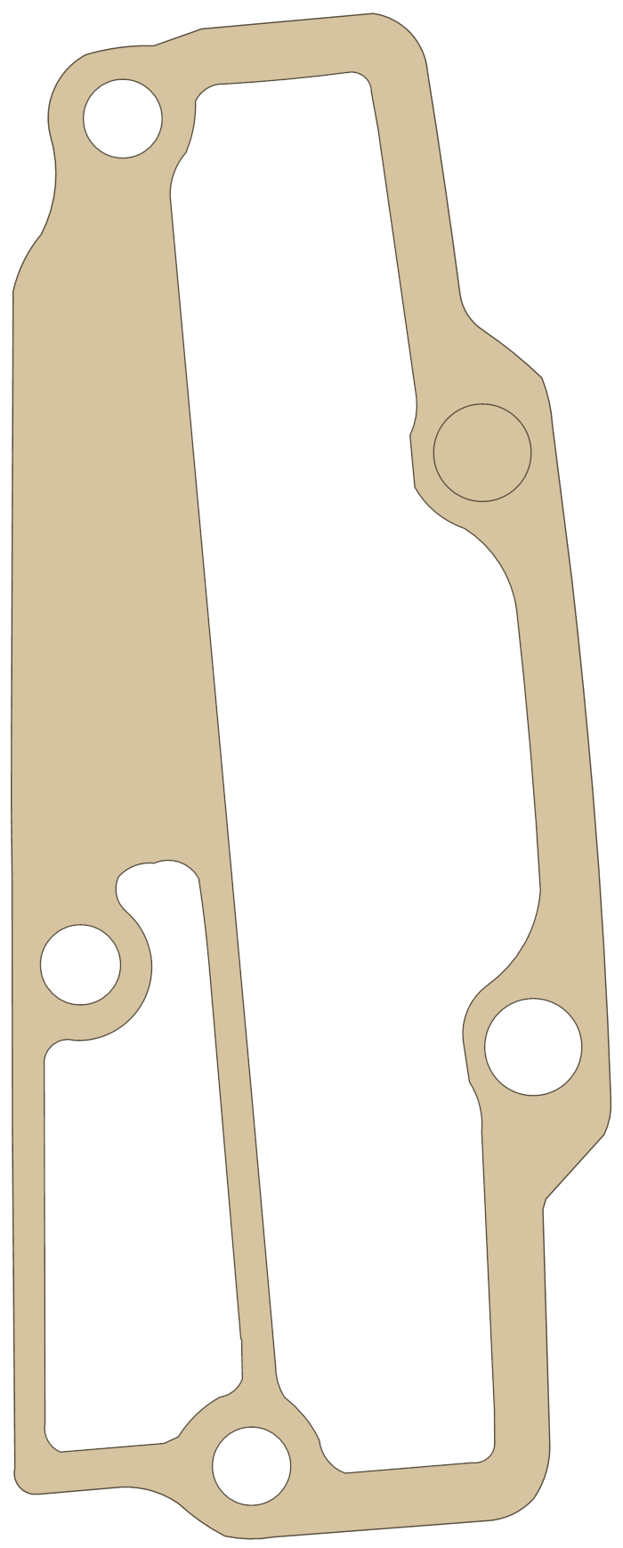 Honda VT750 Shadow Cam Chain Adjuster gasket outline