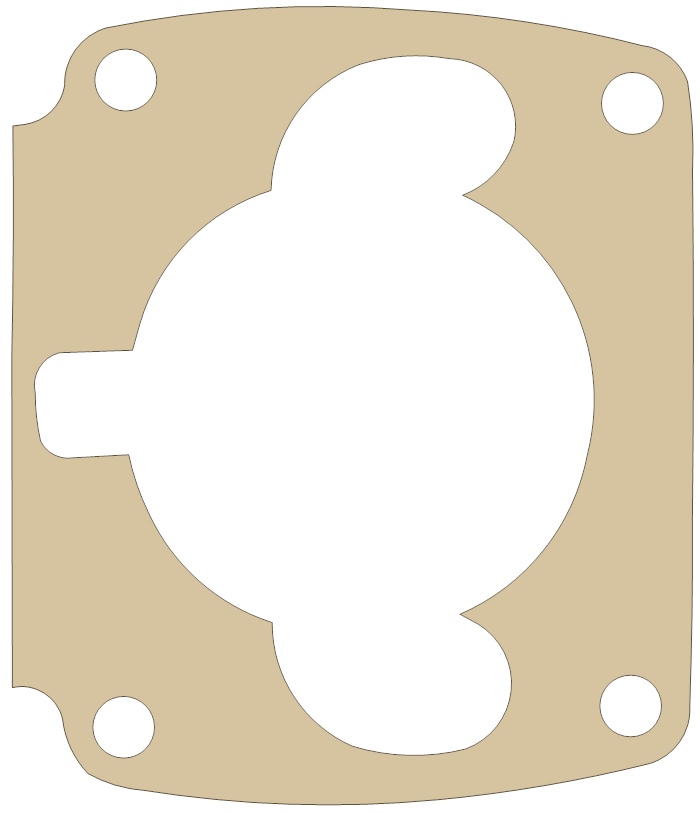 CZ 360/400 1 gasket outline