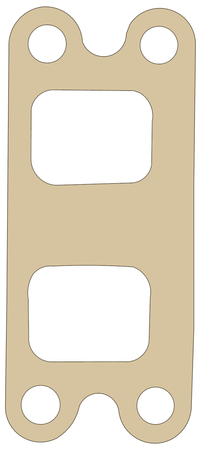CZ 360/400 2 gasket outline