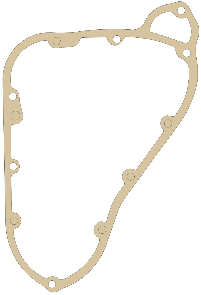 BSA 70-2218 gasket outline, OEM 70-2218, A material