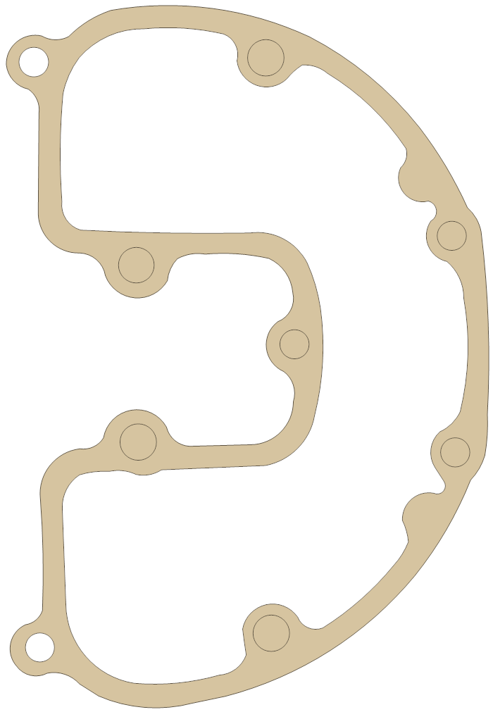 BSA 71-1426 gasket outline, OEM 71-1426, A material