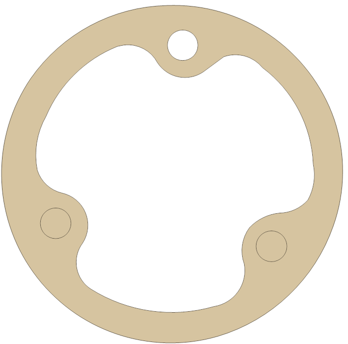 BSA 71-1441 gasket outline, OEM 71-1441, A material