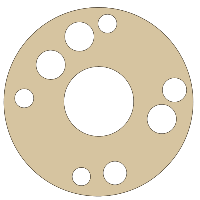 BSA 71-1442 gasket outline, OEM 71-1442, A material
