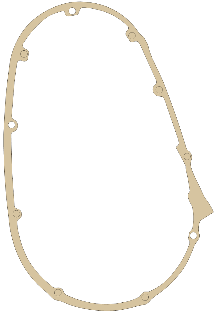 BSA 71-1456 gasket outline, OEM 71-1456, A material