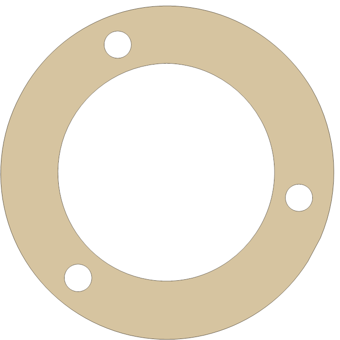BSA 66-7575 gasket outline, OEM 66-7575, B material