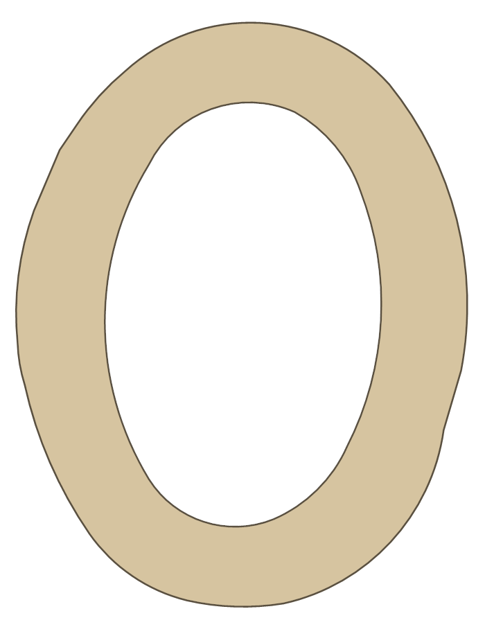 BSA B-50 Gasket gasket outline