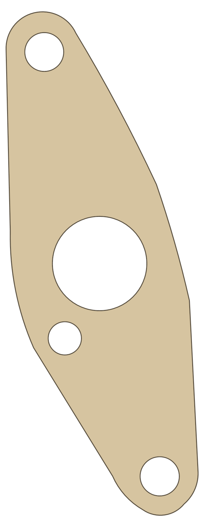 ATK 250LQ Power Valve gasket outline