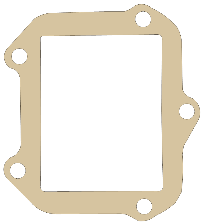 ATK 250LQ Intake gasket outline