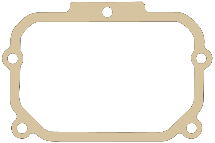 Polaris Magnum 500 Cover Cam gasket outline