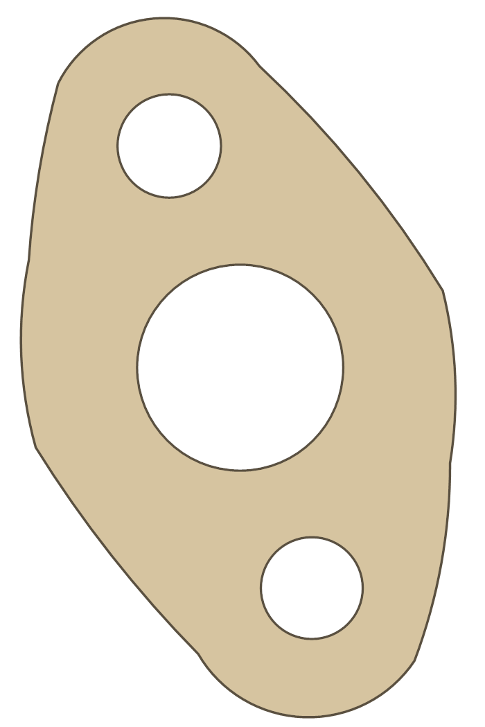 Polaris Part Numbers Gasket gasket outline