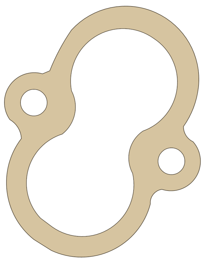Polaris Part Numbers Gasket gasket outline