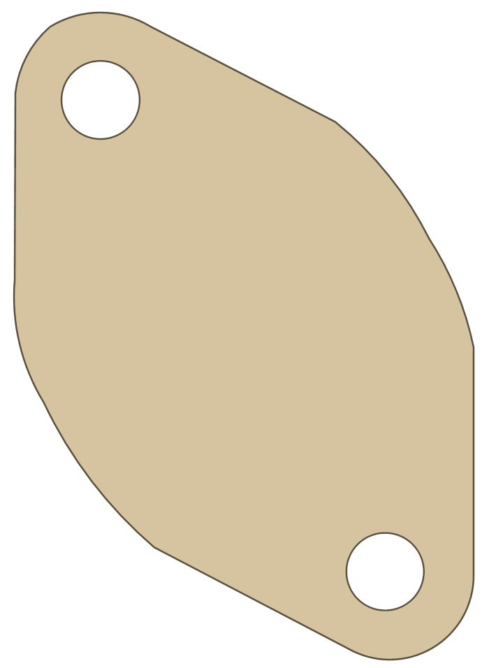 Polaris Part Numbers Gasket gasket outline