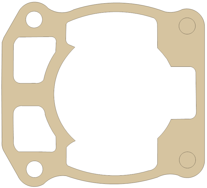 Polaris Part Numbers Cylinder gasket outline