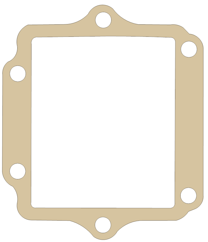 Polaris Part Numbers Reed Valve gasket outline