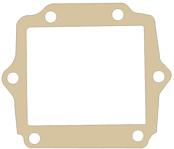 Polaris Part Numbers Reed Valve gasket outline