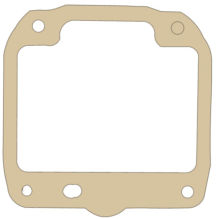 new Float Bowl gasket outline, OEM 13251-16600, B material