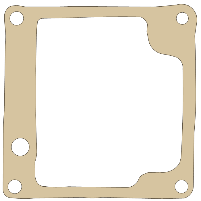 new Z1 Carb Float Bowl gasket outline