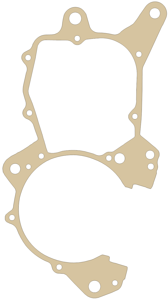 new CR500R Crankcase gasket outline