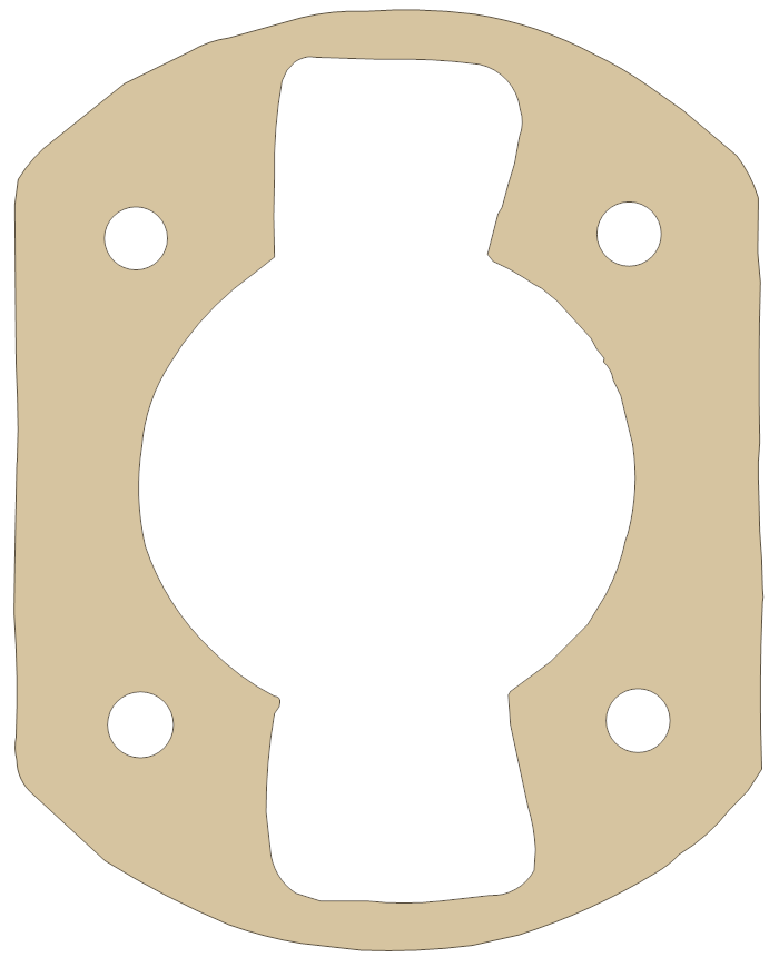 new Maico Cylinder Base gasket outline
