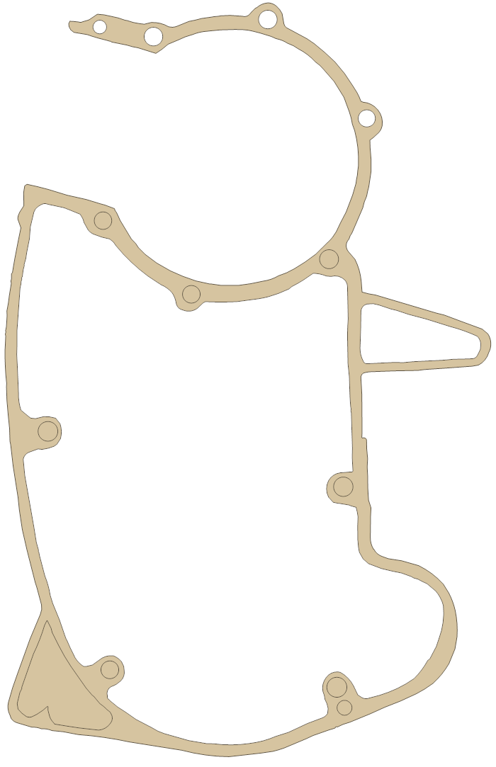 new Maico Center Case gasket outline