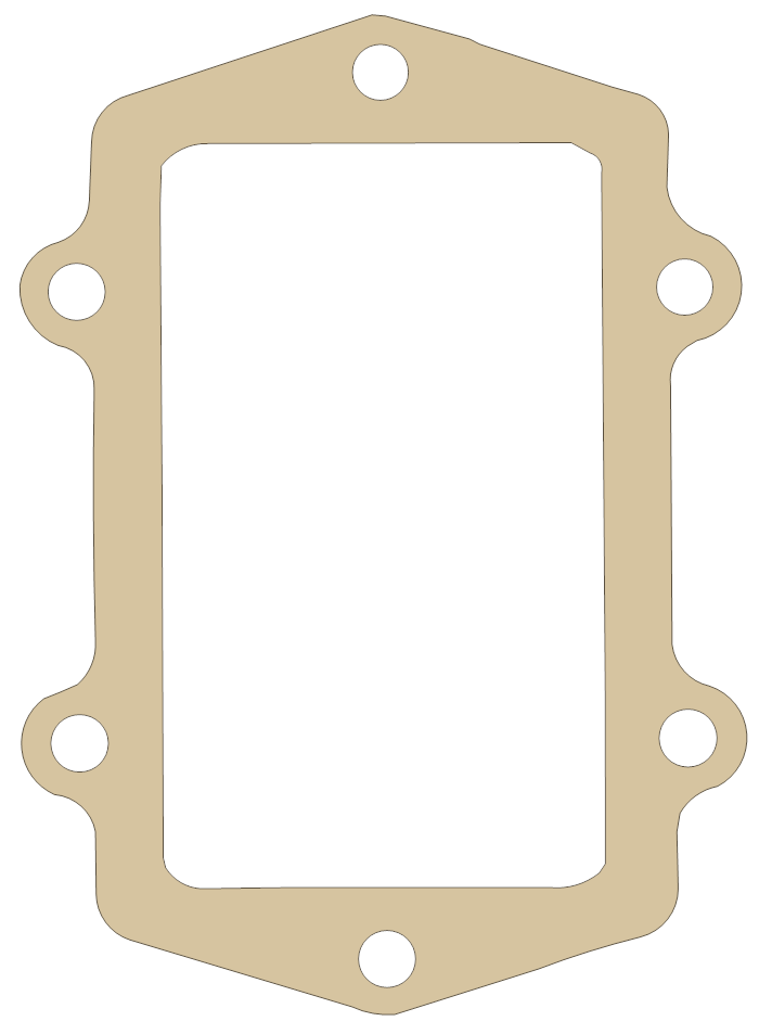 new Saber Saber Intake gasket outline