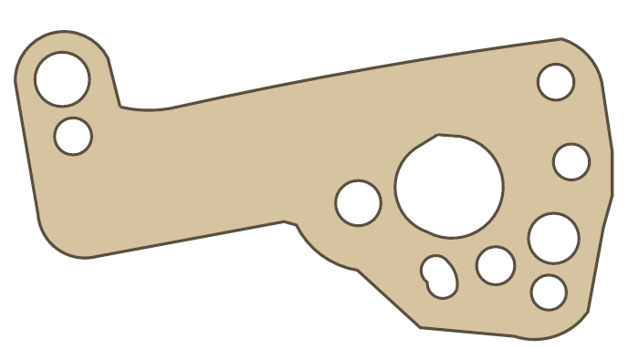 Victory Custom Gasket 1 gasket outline