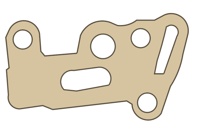 Victory Custom Gasket 2 gasket outline