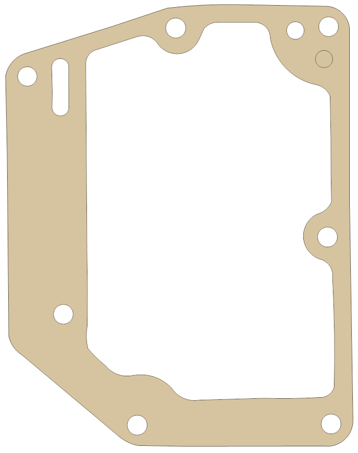 -Vintage Outboard & Marine Supply Mark 10 1 gasket outline