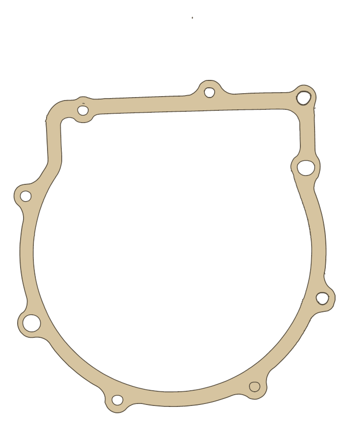 Honda GASKET gasket outline, OEM 11394-HM8-000, A material