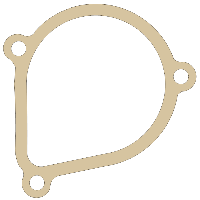 Husaberg 650 Water Pump gasket outline