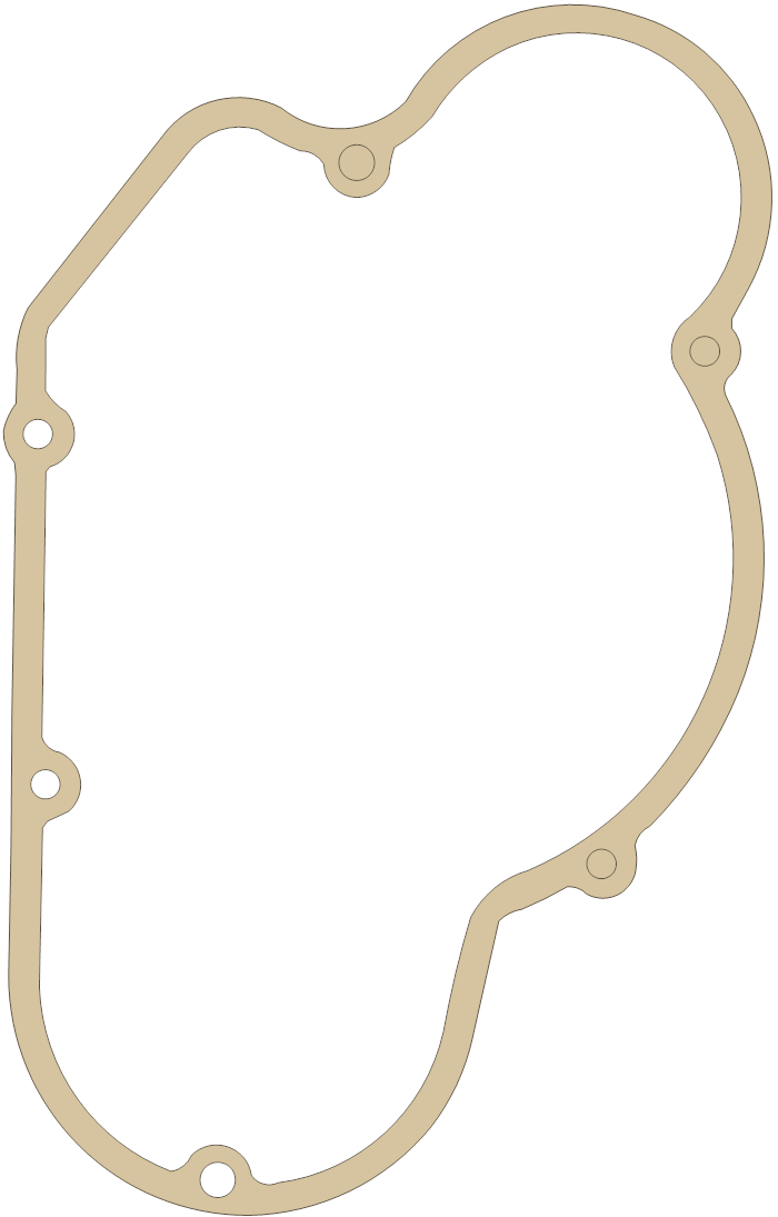 Husaberg FE600 Case gasket outline