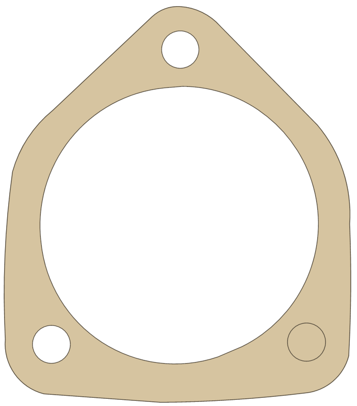 BMW Oil Filter Cover gasket outline, OEM 1142-1250-284, A material