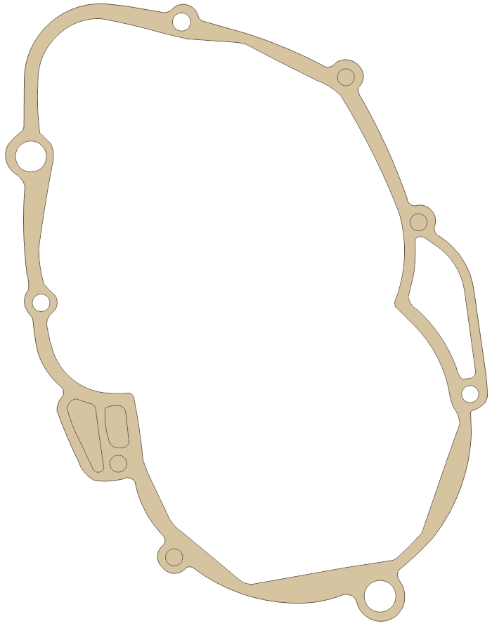 Suzuki Gasket gasket outline, OEM 11482-25000, A material