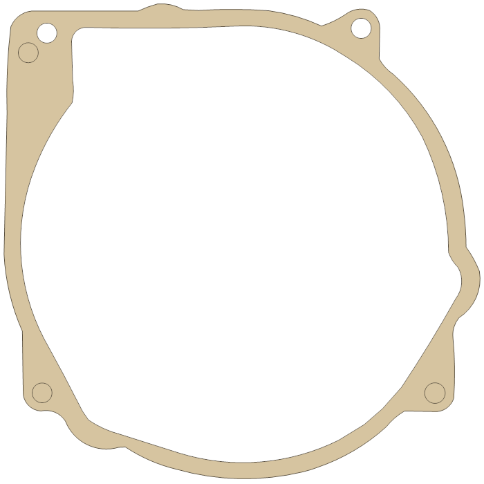 Suzuki Generator Cover gasket outline, OEM 11483-31000, A material
