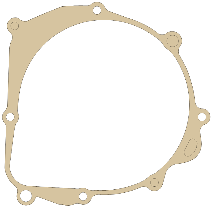 Suzuki DRZ400 Magneto Cover gasket outline