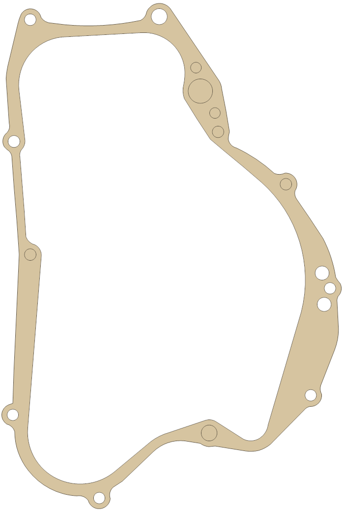 Suzuki Clutch Cover gasket outline, OEM 11482-36F00, A material