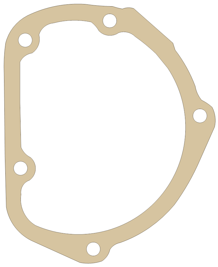 Suzuki GSX-R750 Generator  Cover gasket outline