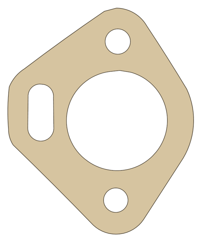 Suzuki GSX-R1000 Tensioner gasket outline