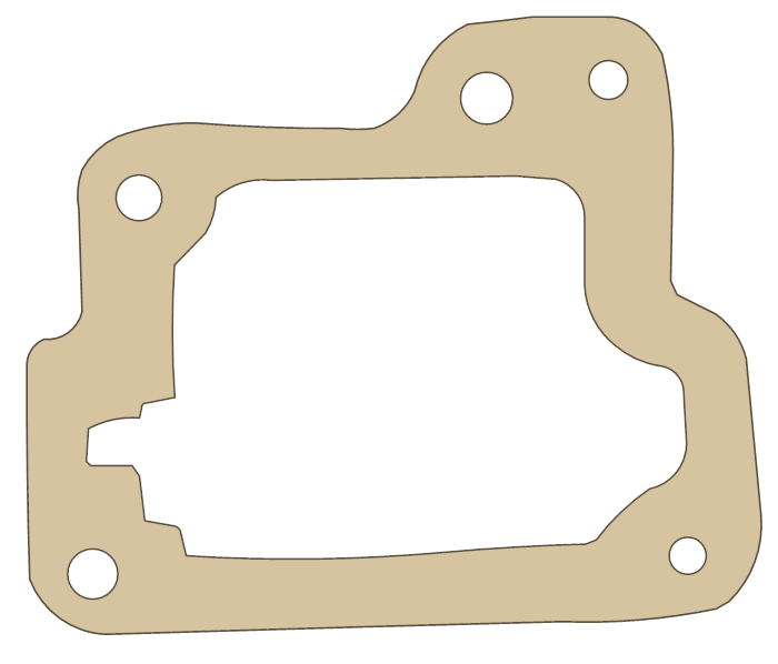 Suzuki LT50 Bowl Gasket gasket outline