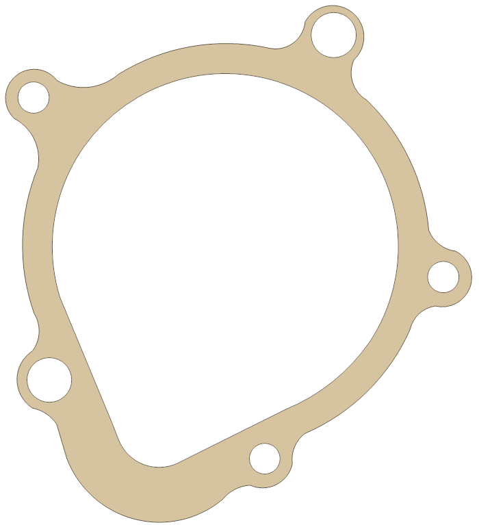 Suzuki GSX1300 Gear Cap gasket outline