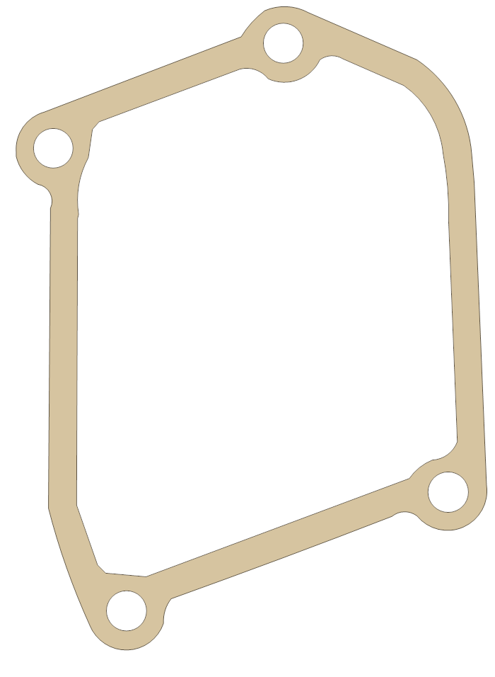 Suzuki Gasket gasket outline, OEM 11233-01B30, A material