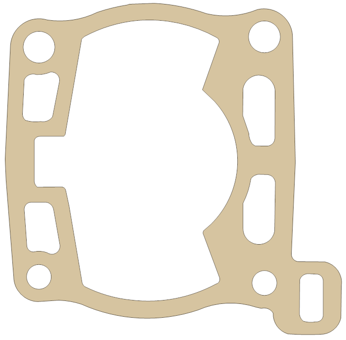 Suzuki Base Gasket gasket outline, OEM 11241-36F00, A material
