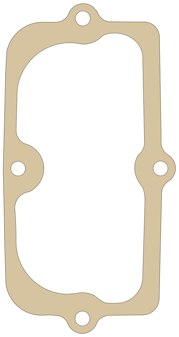 Suzuki Cylinder Gasket 3 gasket outline, OEM 11238-37F20, A material