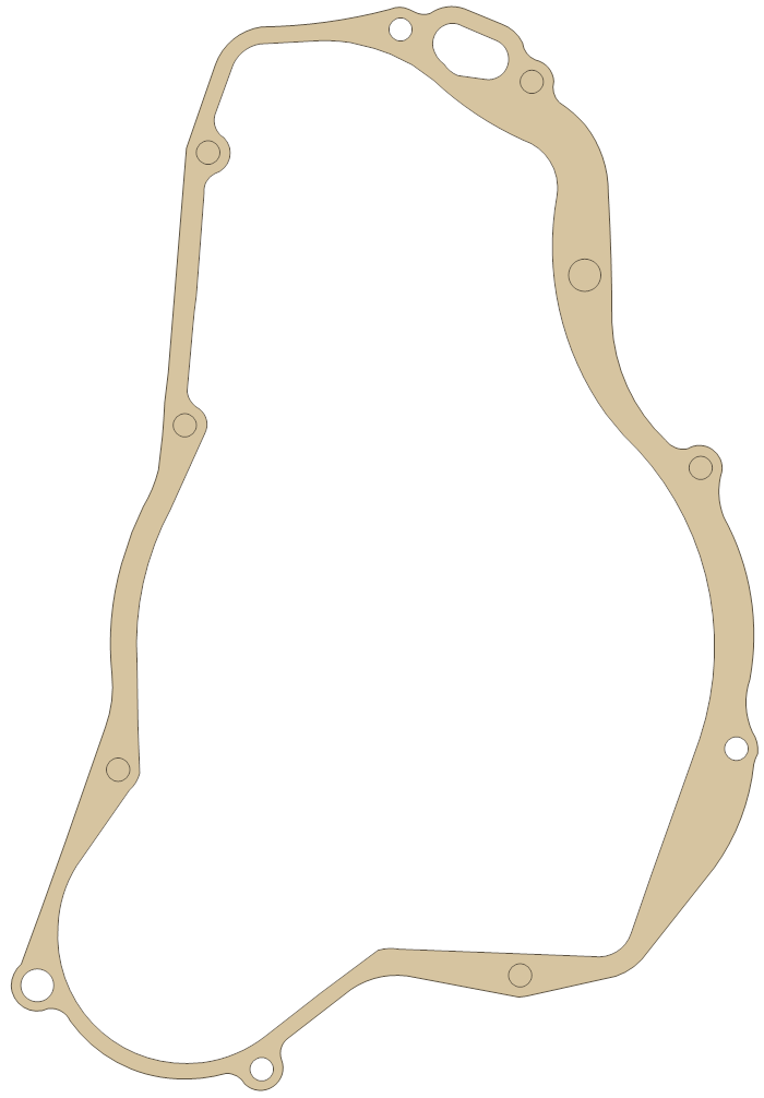 Suzuki Clutch gasket outline, OEM 11482-37F01, A material